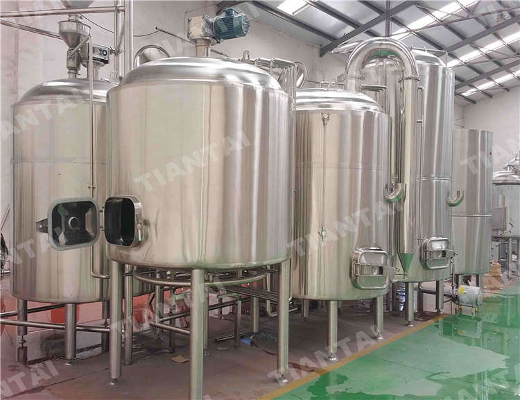 5000L four vessel brew house system
